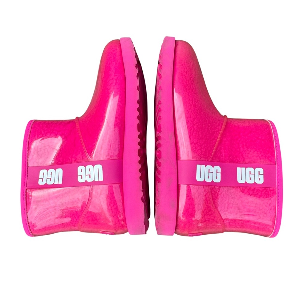 UGG Classic Clear Mini Boot Pink Womens 6
